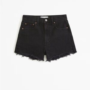 ABERCROMBIE HIGH RISE MOM SHORT